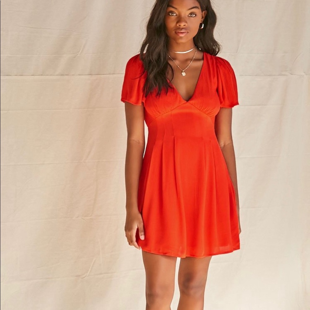 Red Forever 21 dress